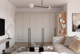 Arte Woow 05 Bookcase 55Cm In Beige & Eucalyptus - Stylish Storage For Growing Minds - thumbnail 6