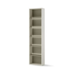 Arte Woow 05 Bookcase 55Cm In Beige & Eucalyptus - Stylish Storage For Growing Minds - thumbnail 2