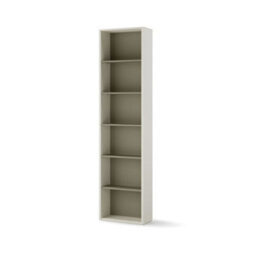 Arte Woow 05 Bookcase 55Cm In Beige & Eucalyptus - Stylish Storage For Growing Minds - thumbnail 1