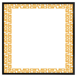 "Andrew Lee Golden Egyptian Border (Picutre Frame) / 12X12"" / Oak" - thumbnail 4