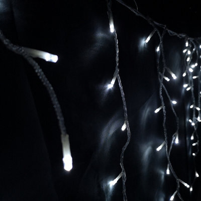 Samuel Alexander 7.5M 300 Led Frosted Iciclebrights Christmas String Lights In Cool White - image 1