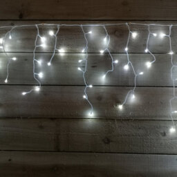 Samuel Alexander 7.5M 300 Led Frosted Iciclebrights Christmas String Lights In Cool White - thumbnail 3
