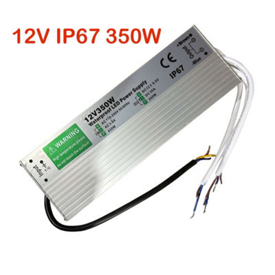 Dc12V 350W Ip67 Waterproof Led Transformer Dc 12V Power Supply 250V Ac To 12V Dc 30A Driver For Outdoor Led Strip Lights - image 1