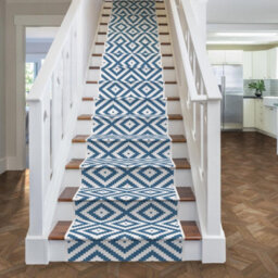 Blue Lagoon Stair Runner - Reversible, Durable & Hardwearing Carpet For Stairs & Staircases, Multiple Lengths - thumbnail 4