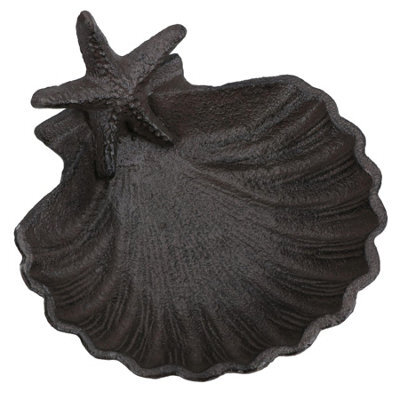 AB Tools Starfish On Shell Soap Dish Bar Holder Seaside Vibe Bathroom Toilet Beach - image 1
