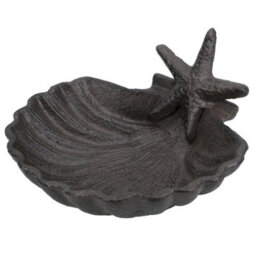 AB Tools Starfish On Shell Soap Dish Bar Holder Seaside Vibe Bathroom Toilet Beach - thumbnail 4