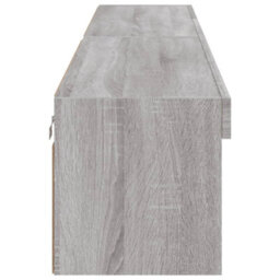 Berkfield Tv Cabinets With Led Lights 2 Pcs Grey Sonoma 100X30X30 Cm - thumbnail 9