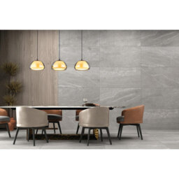 Luminosa Lighting Luminosa Jella Bar Pendant Ceiling Light Matt Black Smoke Glass Shade 3X E14 - thumbnail 5