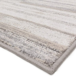 The Rug Edit Ritz Metallic Stripe Charcoal Living Room Rug - 160X220Cm - thumbnail 5