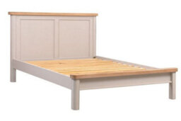 Buttercup Farm Bologna Painted 4 Ft 6In Panel Bed - L154 X W209 X H105 Cm - Oak