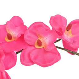 Vidaxl Artificial Orchid Plant With Pot 30 Cm Red - thumbnail 2