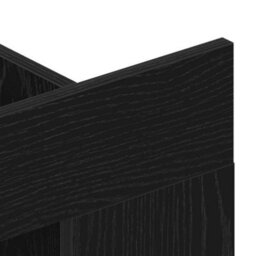 Berkfield Tv Cabinet Wall-Mounted Black Oak 152X22X113 Cm - thumbnail 8