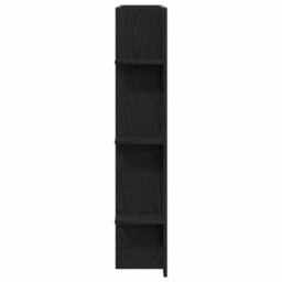 Berkfield Tv Cabinet Wall-Mounted Black Oak 152X22X113 Cm - thumbnail 6