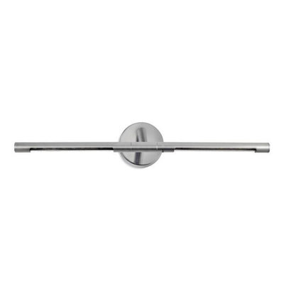 Luminosa Lighting Luminosa Leds C4 Siena Led Medium Picture Wall Light Satin Nickel
