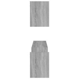 Vidaxl Wall Shelves 2 Pcs Grey Sonoma 100X15X20 Cm Engineered Wood - thumbnail 8