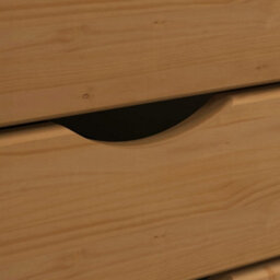 Berkfield Rolling Cabinet With Desk Moss Honey Brown Solid Wood Pine - thumbnail 8