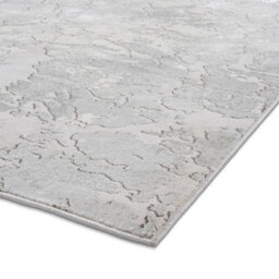 Grey Ivory Abstract Modern Easy To Clean Rug For Dining Room-160Cm X 220Cm - thumbnail 5