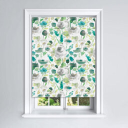 Lister Cartwright Spring Floral Patterned Blackout Roller Blinds Windows Blind (120 X 160 Cm)  Child Safety Included - thumbnail 2
