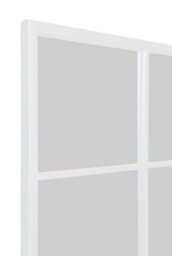 Mirroroutlet The Genestra White Modern Window Garden Wall Mirror 200Cm X 120Cm - thumbnail 4