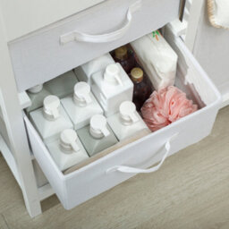 Aiyaplay Baby Changing Unit With 4 Drawers, Diaper Changing Table, White - thumbnail 8