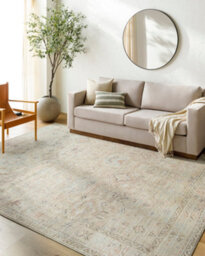 Livabliss Becki Owens Marlene-Vintage Brown Ivory Traditional Vintage Boho Living Dining Bedroom Rug 117 X 170 Cm Easy Care, Non Shedding - thumbnail 2