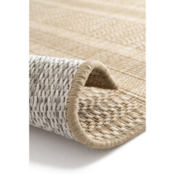 Melrose Modern Grove Jute Look Low Pile Indoor Outdoor X-Large Area Rug 10mm Pile Height - 200X290Cm - thumbnail 3