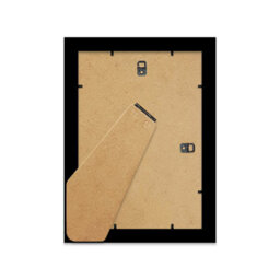 A6 Black Frame With Mount For A7 Pictures 20mm Thin Edge Portrait And Landscape Display With Wall Hooks And Kickstand - thumbnail 3