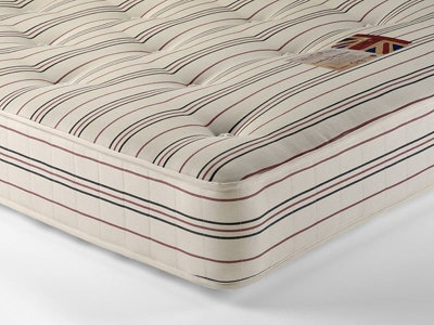 British Bed Company Landlord Tuft Deluxe Mattress - Medium Firm - Small Double - image 1