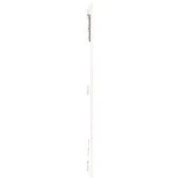 Berkfield Wall Headboard White 159.5X3X110 Cm Solid Wood Pine - thumbnail 5