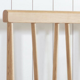 Rome Oak Wooden Bed Frame - 5Ft King Size - thumbnail 3