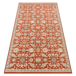 RugsX Wool Carpet Soho 477.07.la300 Osta - Flowers, Frame, Natural Terracotta Blue  200X300 Cm - thumbnail 4