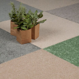 Luxury Soft Pile Carpet Tiles Schatex Simply Soft 2724 Dark Grey Soft Carpet Squares For Residential Use 50Cm X 50Cm - thumbnail 8