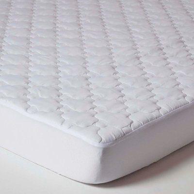 Homescapes Luxury Triple Fill Mattress Protector, Single - image 1