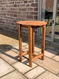Charles Taylor Trading Alfresco Table Four Seater - L86 X W86 X H110 - Redwood - Fully Assembled - thumbnail 3