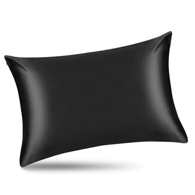 Alaska Bear 100% Mulberry Silk Pillowcase For Hair And Skin Health, Hypoallergenic, Standard Size 50 X 75 Cm Natural Pillow Case