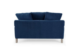 Home Detail Covent 2 Seater Sofa With Scatter Back Cushions, Navy Blue Velvet - thumbnail 3