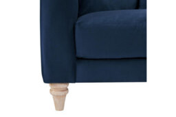Home Detail Covent 2 Seater Sofa With Scatter Back Cushions, Navy Blue Velvet - thumbnail 6