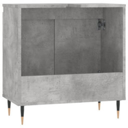 Berkfield Bathroom Cabinet Concrete Grey 58X33X60 Cm Engineered Wood - thumbnail 7