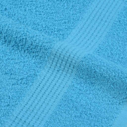 Berkfield Guest Towels 2 Pcs Turquoise 30X50 Cm 360 Gsm 100% Cotton - thumbnail 7