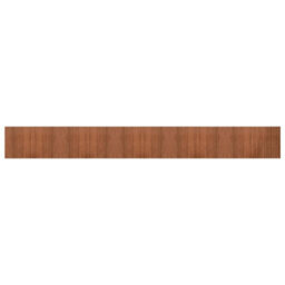 Berkfield Rug Rectangular Brown 60X500 Cm Bamboo - thumbnail 2