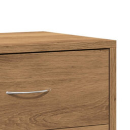 Walplus Bedside Cabinet Artisian Oak 40X30X40 Cm Engineered Wood - thumbnail 8