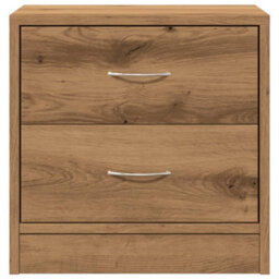 Walplus Bedside Cabinet Artisian Oak 40X30X40 Cm Engineered Wood - thumbnail 4