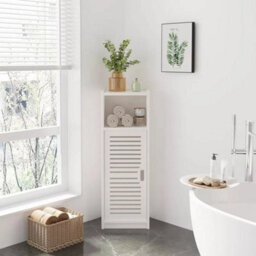 3 Tires Bathroom Waterproof Storage Cabinet Over Toilet Organizer Shelf Holder - thumbnail 6