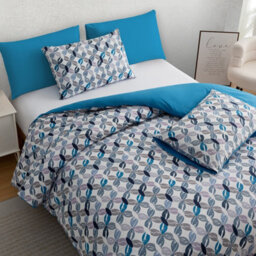 Lazzaro Premium Microfiber King Duvet Cover Set Ultrasoft Durable Smooth With Secure Zipper Closure - thumbnail 5