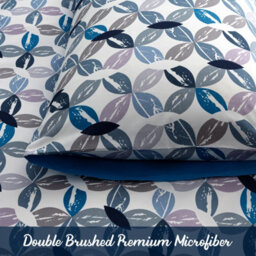 Lazzaro Premium Microfiber King Duvet Cover Set Ultrasoft Durable Smooth With Secure Zipper Closure - thumbnail 7