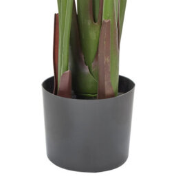 Beliani 187 Cm Artificial Banana Tree Green - Indoor Decor, Matt Finish, Ready To Place - thumbnail 5