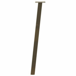 Berkfield Console Table Legs 4 Pcs Natural Steel 72 Cm Steel - thumbnail 5