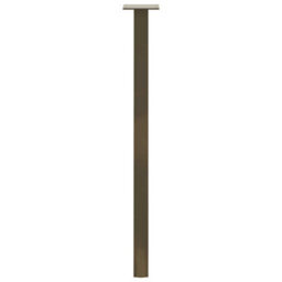 Berkfield Console Table Legs 4 Pcs Natural Steel 72 Cm Steel - thumbnail 6
