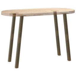 Berkfield Console Table Legs 4 Pcs Natural Steel 72 Cm Steel - thumbnail 8