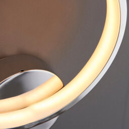 Anson Lighting Millet Bathroom Wall Light Finished In Chrome Plate And White Silicone - thumbnail 4